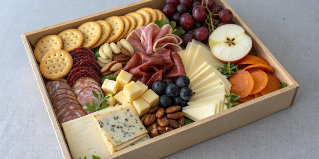 charcuterie box lunch recipes